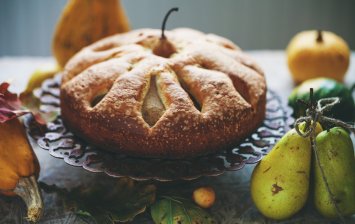 gâteau fondant aux poires